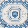 SAFAVIEH Traditional Rug for Living Room, Dining Room & Bedroom - Brentwood Collection, Low Pile, Cream and Blue, 61 x 244 cm view 4