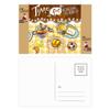 Time for Tea Biscuits Chocolate Santa Claus Postcards, 20 Count view 1