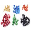 Anodized Aluminum Hex Socket Screws M6/M8, Red, M8x20, 5-Piece Set view 1