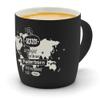 printplanet - Paderborn City Engraved Coffee Mug - SoftTouch Mug with Engraved “No Man Is Perfect, But...” Design - Matte Rubberized Surface - Black view 1