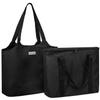 anndora 22-Liter Shopping Bag with 18-Liter Cooler Bag, Removable, Black view 3