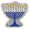 amscan Ornamental Chanukah Celebration Decoration Mini Menorah view 1