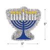 amscan Ornamental Chanukah Celebration Decoration Mini Menorah view 2