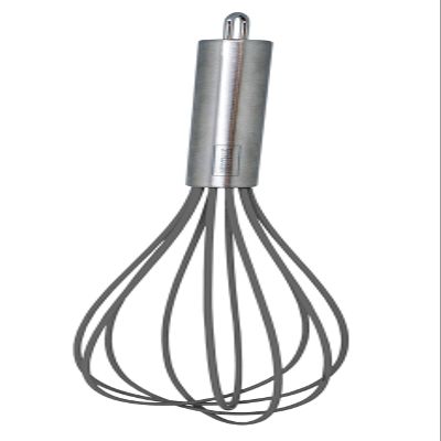 Nerthus FIH 377 Whisk, Partially Satin-Finished Stainless Steel, Dishwasher Safe