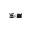 YMDK Gateron MX 3-Pin and 5-Pin Switches, Transparent Housing, Cherry MX Compatible view 1