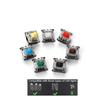 YMDK Gateron MX 3-Pin and 5-Pin Switches, Transparent Housing, Cherry MX Compatible view 2