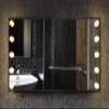 MySpiegel.de LED Hollywood Makeup Mirror with Lighting, Chim, 130 x 70 cm, Left-Right view 1