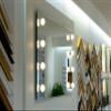 MySpiegel.de LED Hollywood Makeup Mirror with Lighting, Chim, 130 x 70 cm, Left-Right view 4