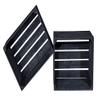 Vinterior Black Wooden Apple Crates, 50 × 40 × 30 cm, Set of 3 view 3