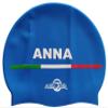 Swimxwin Silicone Swim Cap with Personalized Name | Alessia | Italian Style and Design view 3