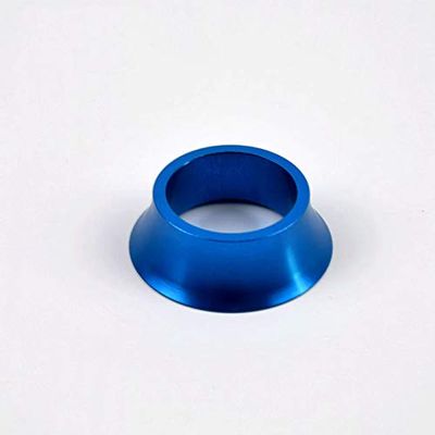Yaruijia Bicycle Headset Spacer for MTB, Cone, Mountain and Road Bikes, Fork Cover, 3.8 cm, 15 mm (Blue)