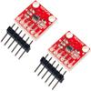 TECNOIOT 2-Piece CJMCU-MCP4725 I2C DAC Module Development Board, 12-Bit Resolution view 1