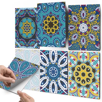 CREATISTO Adhesive Tile Stickers, Tile Film for Wall Tiles, 15 x 20 cm, 36-Piece Set