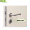 HORI Interior Door Complete Set with Frame and Stainless Steel Lever Handle, CPL White RAL 9010, Size and Lock Selectable, 1985 x 985 x 180 mm, DIN Right-Handed view 3