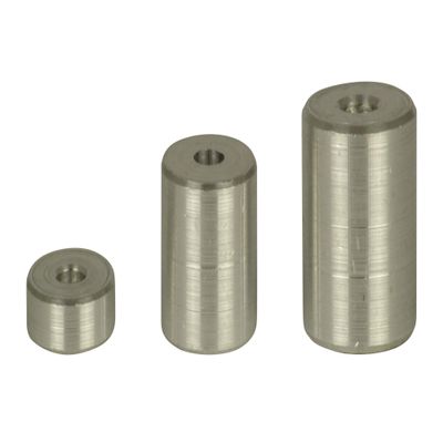 DERING Aluminum Spacers, 15 x 6.5 x 10 mm, Pack of 500, for M6