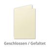 500 Blank Vanilla Folded Cards, DIN A6, 240 gsm view 2