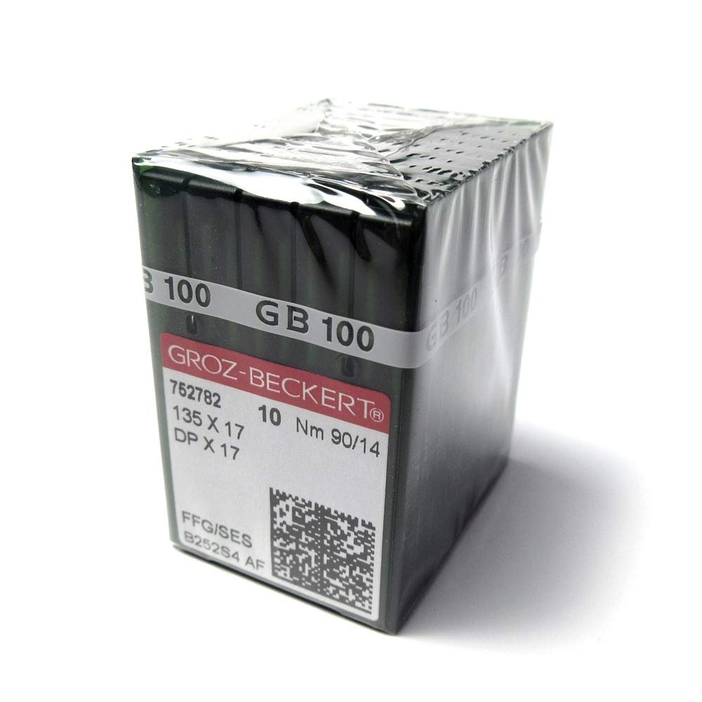 Groz-Beckert 135 x 17 (DPx17) Sewing Machine Needles, Size 23/160, 100 Count