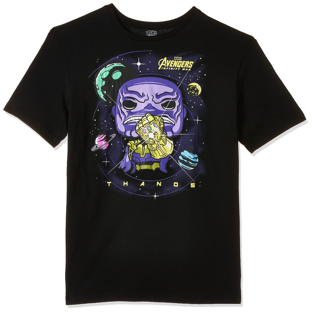 Marvel Boxed T-Shirt POP + POP – Infinity War Thanos (S)
