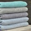 Kela Bathroom 23227 Towel, Cotton, Dark Gray/Stainless Steel view 1