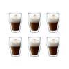Bodum 10482-10-12 Tilis Set of 6 Double-Wall Glasses, Stackable, Clear, 0.35 L view 1