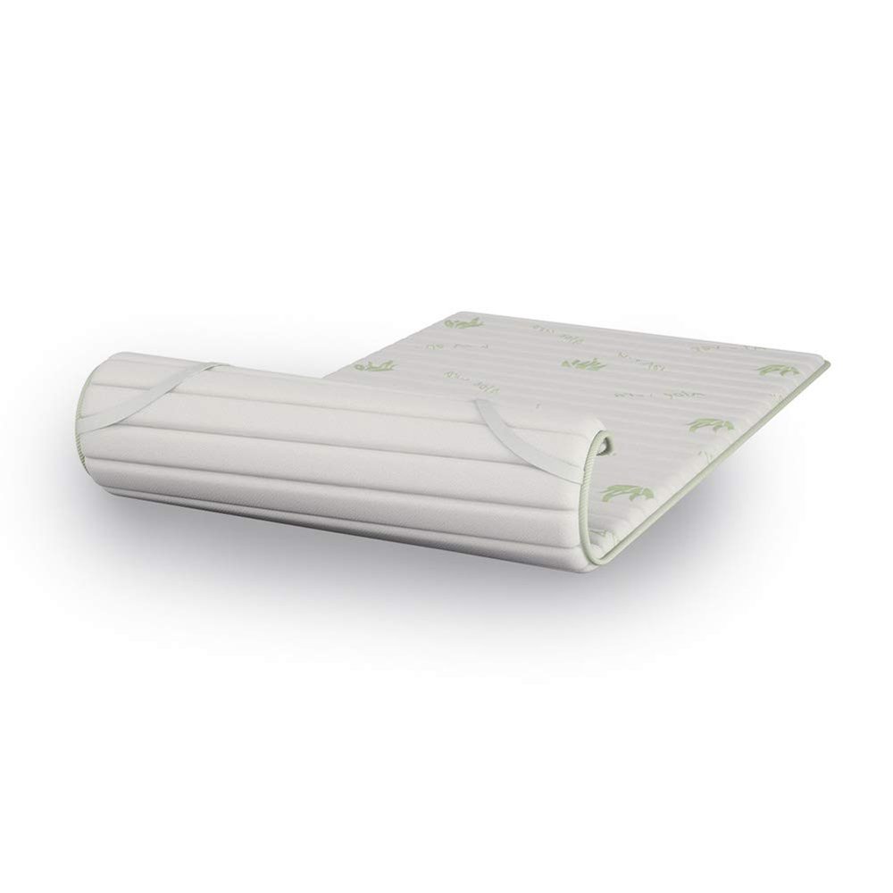 2 cm Aloe-Fabric Memory Foam Topper, 165 x 195 cm