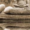 Feeby Buddha Canvas Wall Art 120 x 80 cm, 1-Piece, XXL, Modern Nature in Brown view 4