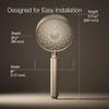 Kohler 22166-BV Purist Hand Shower, Vibrant Brushed Bronze view 3