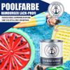 Swimming Pool Paint, Satin Matte, Reseda Green RAL 6011, for Concrete Pools, 30 kg view 3