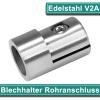 PRIOstahl Stainless Steel Sheet Holder, Flat Connection, 1 Piece view 2