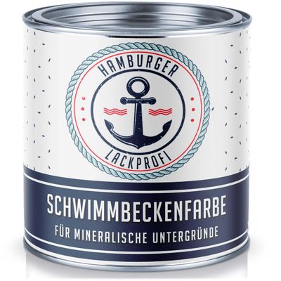 Satin-Finish Swimming Pool Paint, Pale Green RAL 6021, for Concrete Pools, 5 L