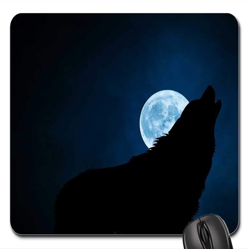 Yanteng Gaming Mouse Pad, Wolf, Dog, Lupine, Canine, Lupus, Lobo