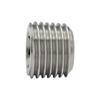 RIEGLER 111659-253.105-ES Plug Screw, Hex Socket, Uncollared, R 3/4, Stainless Steel 1.4571, 1 pc. view 1