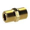 RIEGLER 135010-MS252R12 Double-Thread Nipple, R 1 Male, R 2 Male, 62 mm Wrench Size, Brass, 1 pc. view 1