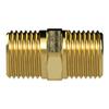 RIEGLER 135010-MS252R12 Double-Thread Nipple, R 1 Male, R 2 Male, 62 mm Wrench Size, Brass, 1 pc. view 3