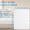 PROCAVE Aloe Vera Quilted Mattress Cover with 4-Sided Zipper and 4 Handles, Made in Germany, 55 x 82.7 in for 6.7 in Mattresses view 4