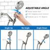 Solid Metal High-Pressure Handheld Shower Head with Pause Switch view 4