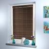 Custom-Made Real Wood Venetian Blind, 25 mm Slats, Clamp-Fit, 190 x 155 cm, Pitch Pine view 2