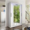 Mirjan24 Westa II Sliding-Door Wardrobe, White, with RGB LED Lighting view 2