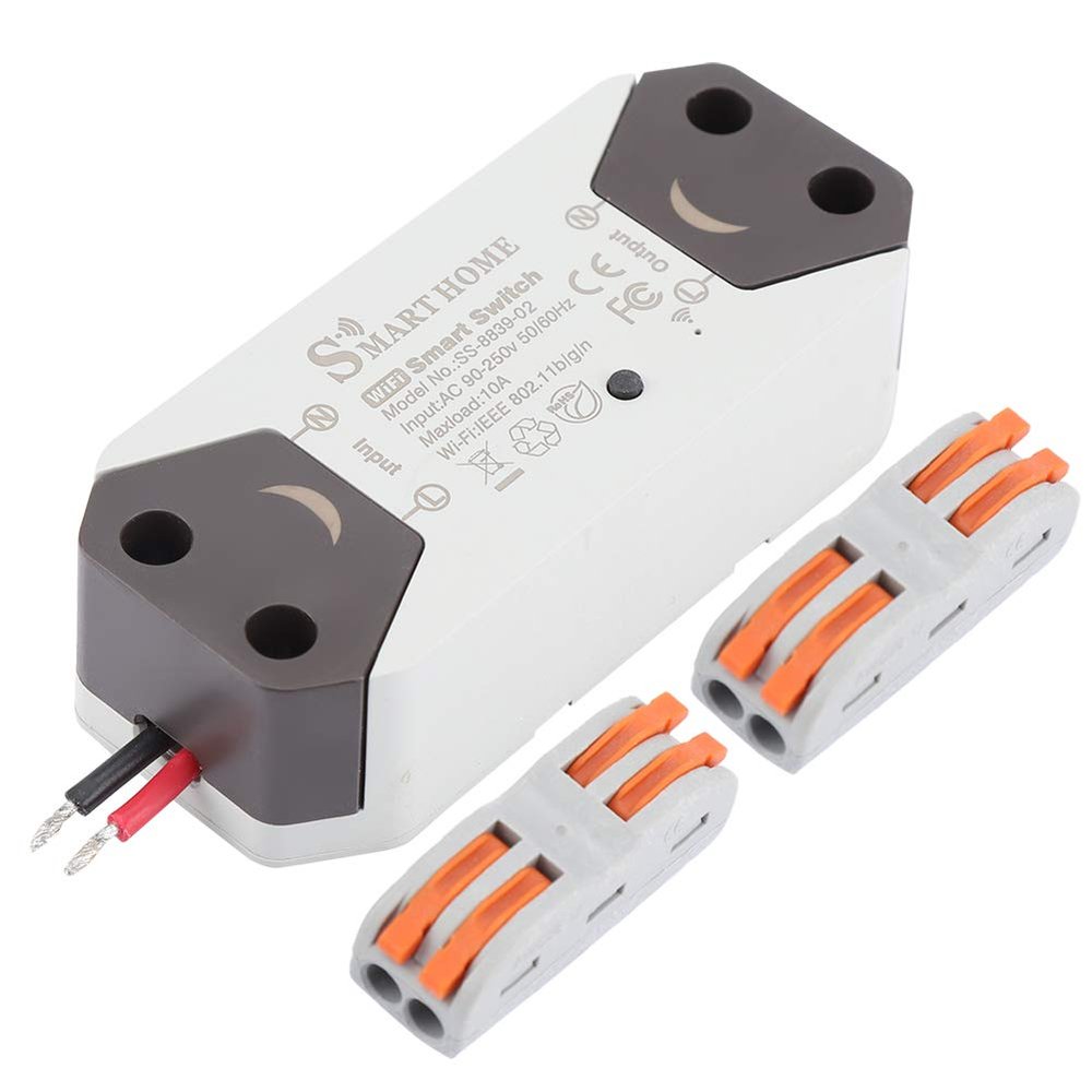 Fdit WiFi Smart Remote Control Switch with Timer, Compatible with Alexa and IFTTT