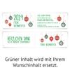 80 Business Christmas Cards – Baubles view 3
