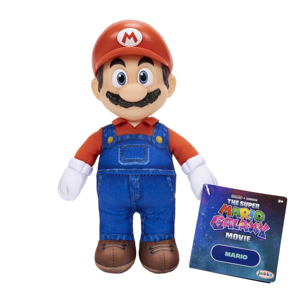 Super Mario Galaxy Movie 23 cm Mario Plush Figure