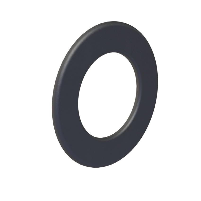 Jeremias Wall Escutcheon | 55 mm Edge Width | Black | 130 mm