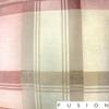 Fusion Home Furnishings Balmoral Check Cushion Cover, 100% Cotton, Blush Pink, 43 x 43 cm (Pack of 1) view 2