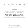 Fusion Home Furnishings Balmoral Check Cushion Cover, 100% Cotton, Blush Pink, 43 x 43 cm (Pack of 1) view 3
