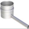 Condensate Tray with Drain, 250 mm, 1/2 in. Nipple, Ø80 mm view 1