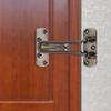 Fdit Zinc Alloy Security Chain Latch for Doors, Windows, and Cabinets (Bronze) view 3