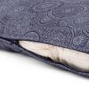 Bodhi ZABUTON Meditation Mat | Maharaja Collection | Patterned Yoga Mat with Washable 100% Cotton Cover | 80 x 80 x 5 cm | Dark Blue/Mandala view 2