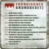 Tin Sign 20 x 30 cm, "Franconian Law" Fun Saying, Bar/Pub, Home & Garden Gift view 1