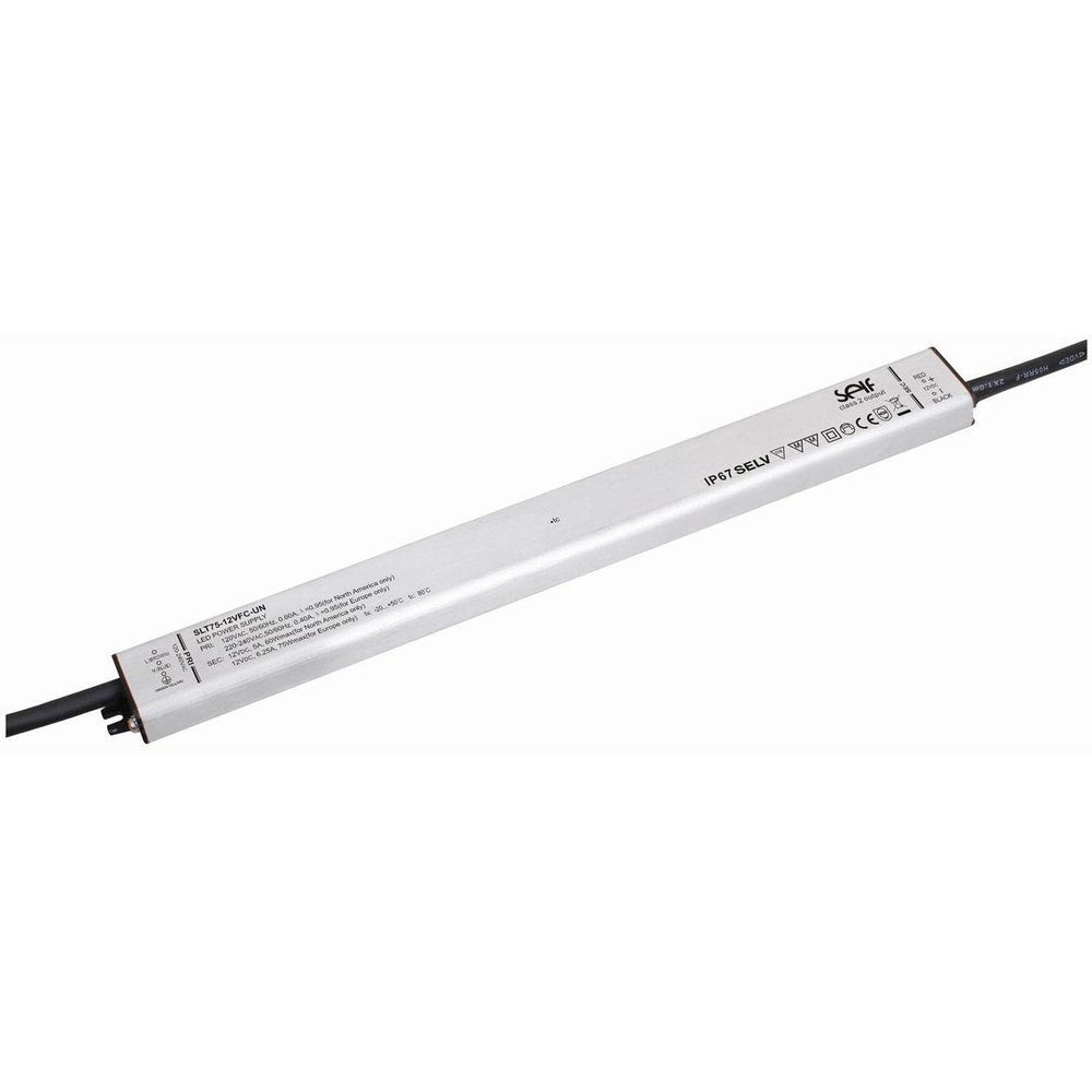 Self SLT75-12VFC-UN 75W 12V 6.25A LED Power Supply IP67