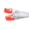 CSL-Computer Cat 6 Ethernet Flat Patch Cable (RJ45), 20 m, White, UTP, 10/100/1000 Mbps view 2